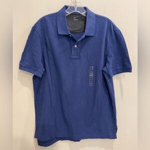 Gap Classic Polo Sh Sl Denim Blue Shirt